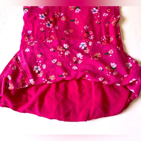 Hollister Pink Floral Mini Dress XS - Picture 9 of 10